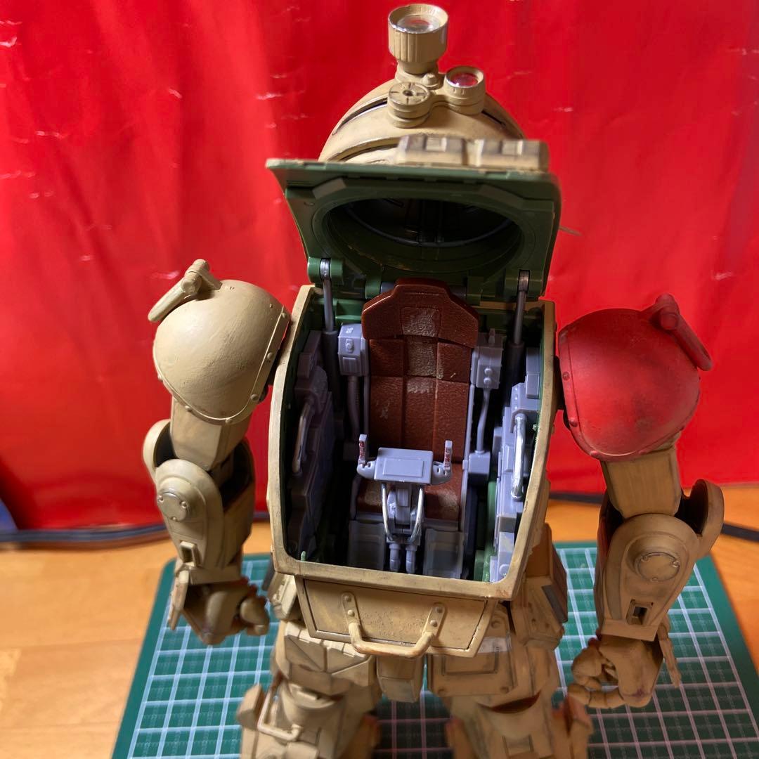 ニコスコープドッグ赤ショルダー　1\20 砂漠戦仕様　組み立塗装済　中古傷