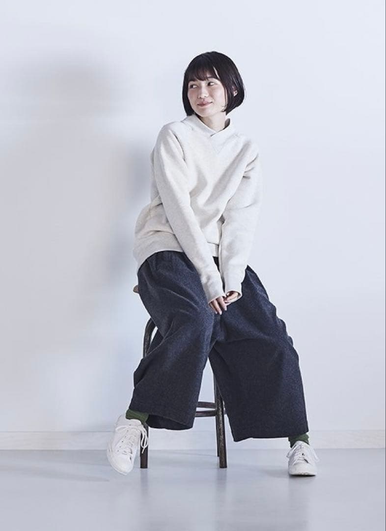 atelier naruseアトリエナルセ◼︎ラムウールワイドパンツ◼︎ʕ•ᴥ•ʔ