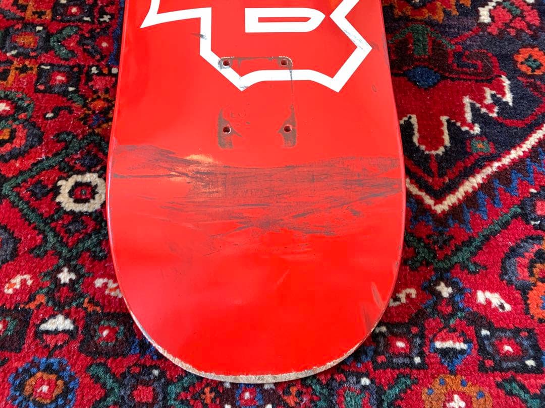 フリップ スケートボード LOGO デッキ 8.0 赤