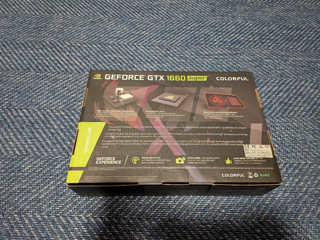 COLORFUL GeForce GTX 1660 Super 本体