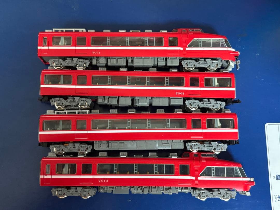 【今週末まで出品】Nゲージ　TOMIX 名鉄7000系 白帯　ジャンク