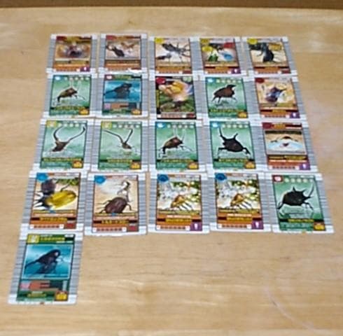 甲虫王者ムシキング　カード21枚セット