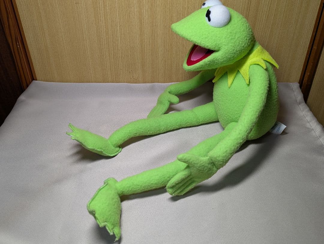 カーミット　おしゃべりぬいぐるみ　音声機能付き