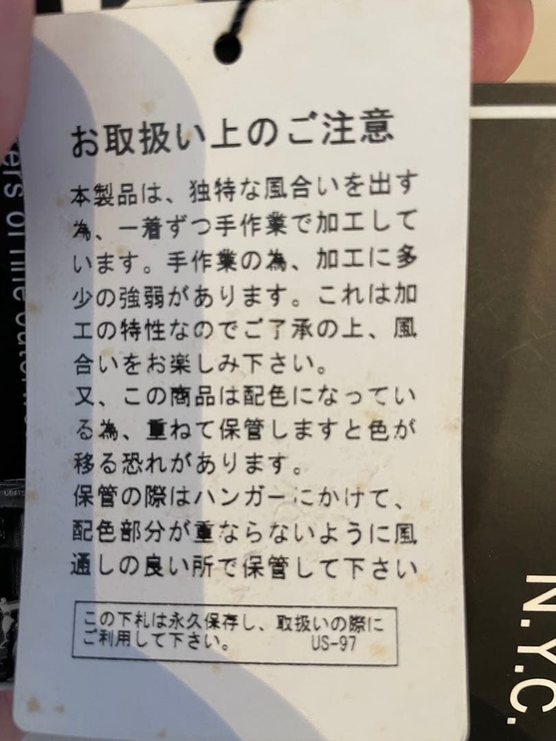 Schott ショットライダースジャケット ダブルブレストブルー　試着のみ