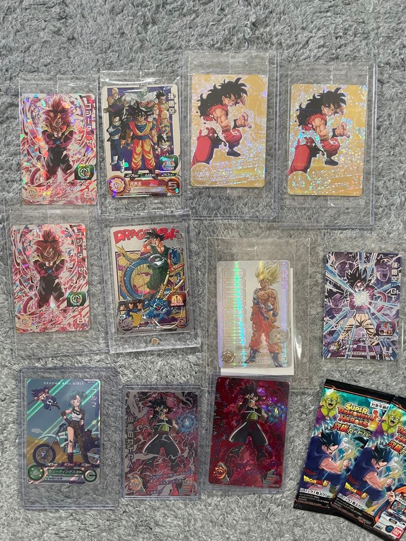 ドラゴンボールヒーローズ　引退品　シリアル悟空　二桁