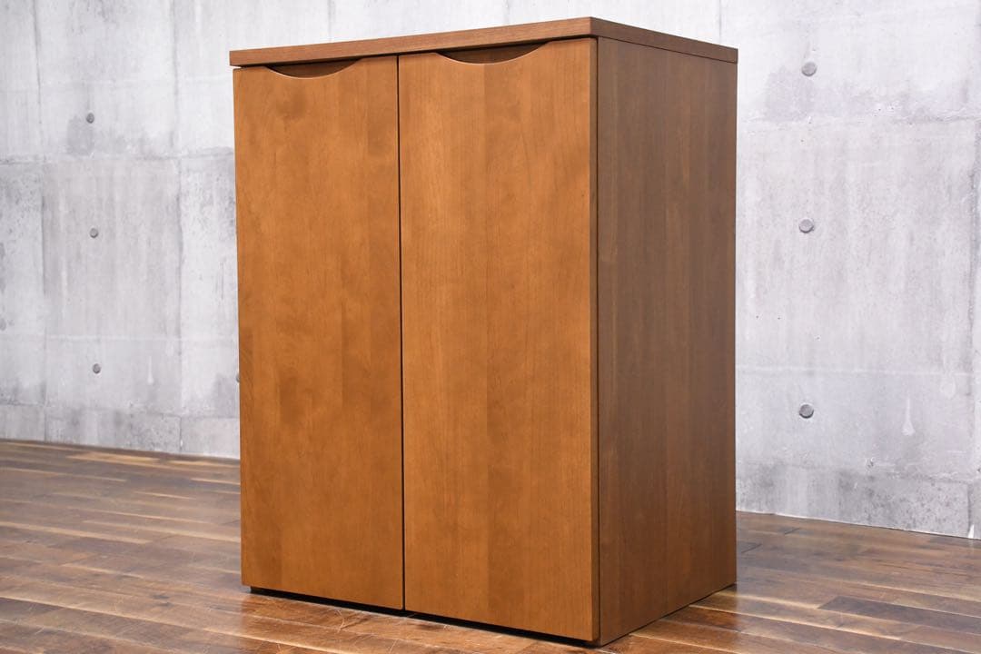 ECK64 堀田木工所 アルダー材 パソコンデスク プリンターラック PCデスク