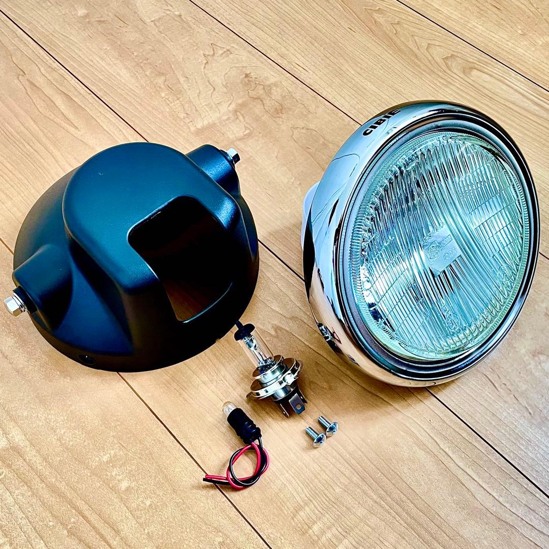 ⚡ゆうちゃん⚡！　当時物 CIBIE シビエ 凹み ヘッドライト