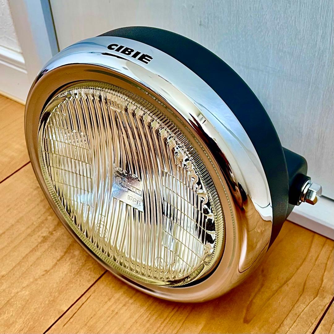 ⚡ゆうちゃん⚡！　当時物 CIBIE シビエ 凹み ヘッドライト