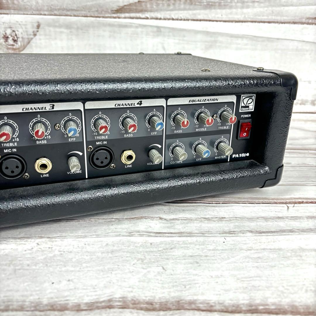 CLASSIC PRO PA10/4 パワードミキサー