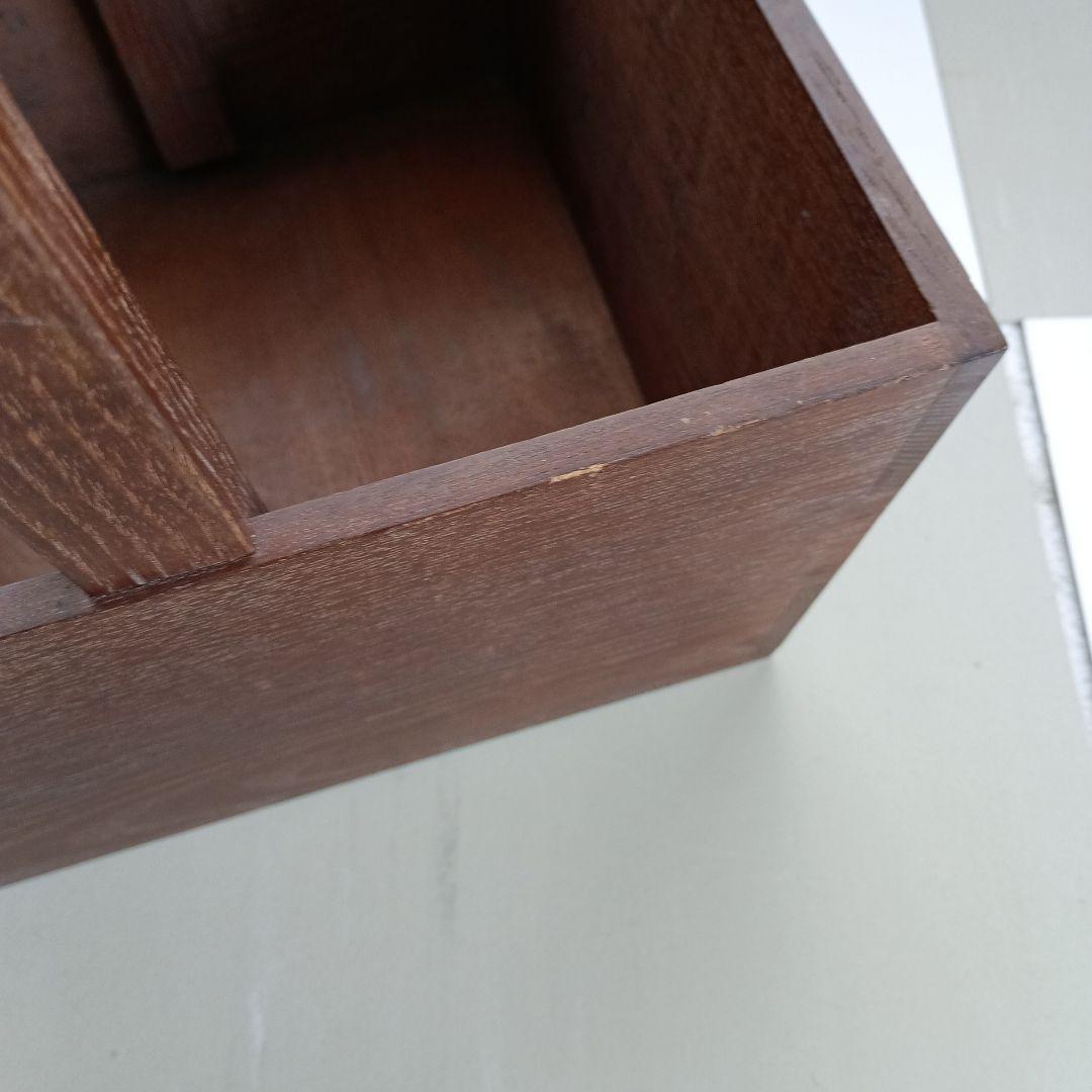 桑炭斗　茶道具　アンティーク インテリア　箱炭斗　美術品