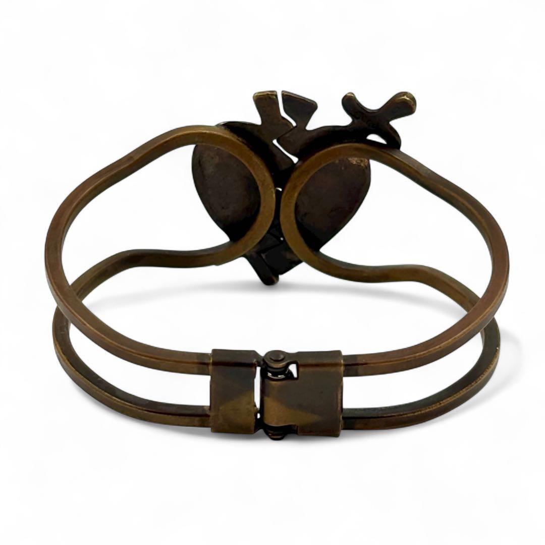 ガンダ gunda ミラクロ バングル ゴールド 真鍮 アクセサリー y2k