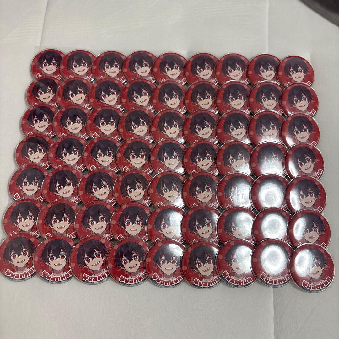 カラフルピーチ　ゆあん　2025 缶バッチ　63点