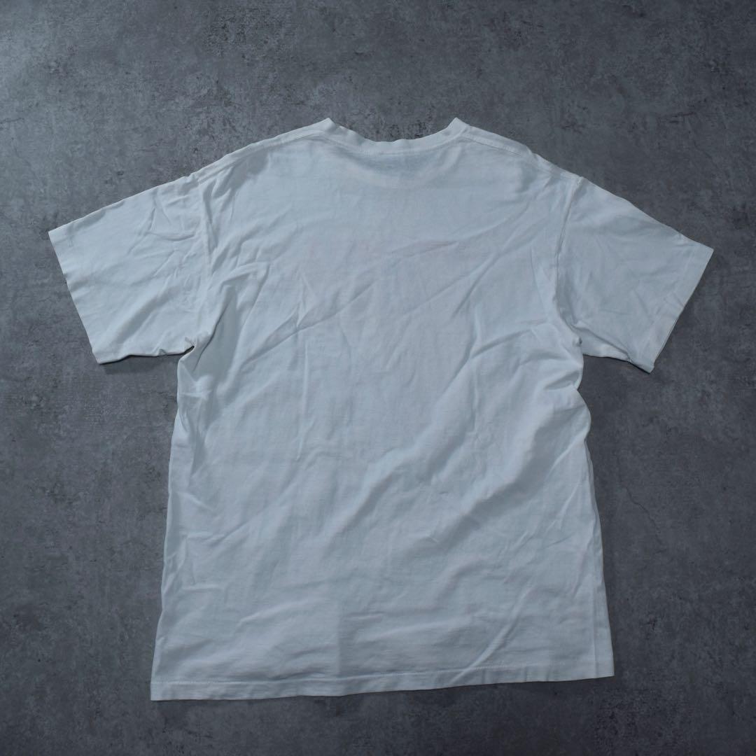 old STUSSY 90s USA製 プリントTシャツ kissオマージュロゴ