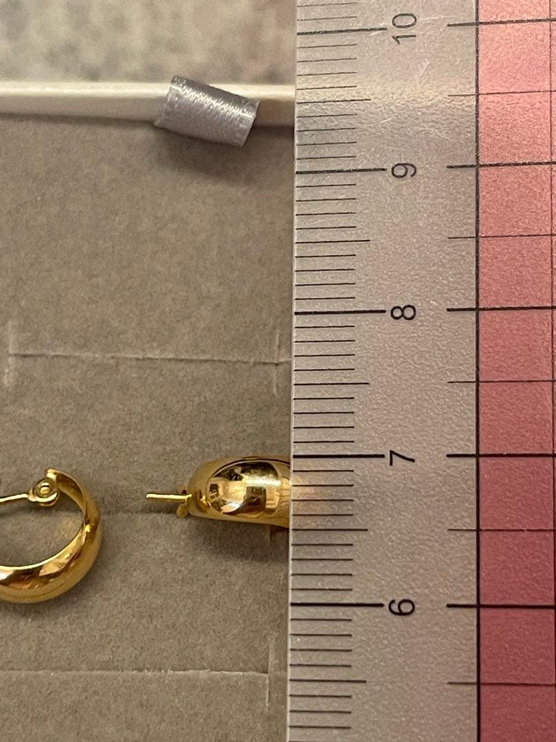 ジュエリーツツミ K18イエローゴールドピアス TSUTSUMI