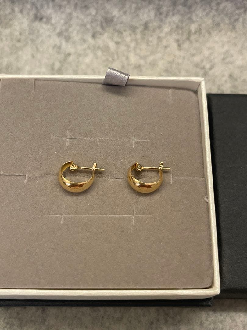 ジュエリーツツミ K18イエローゴールドピアス TSUTSUMI