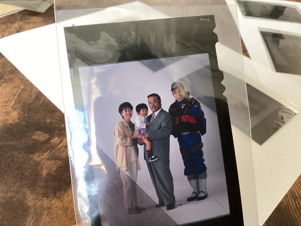 ★映画宣伝用/ポジフィルム/釣りバカ日誌/7枚/西田敏行/三國連太郎/浅田美代子