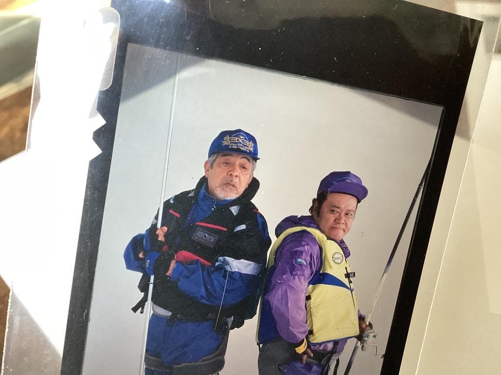 ★映画宣伝用/ポジフィルム/釣りバカ日誌/7枚/西田敏行/三國連太郎/浅田美代子