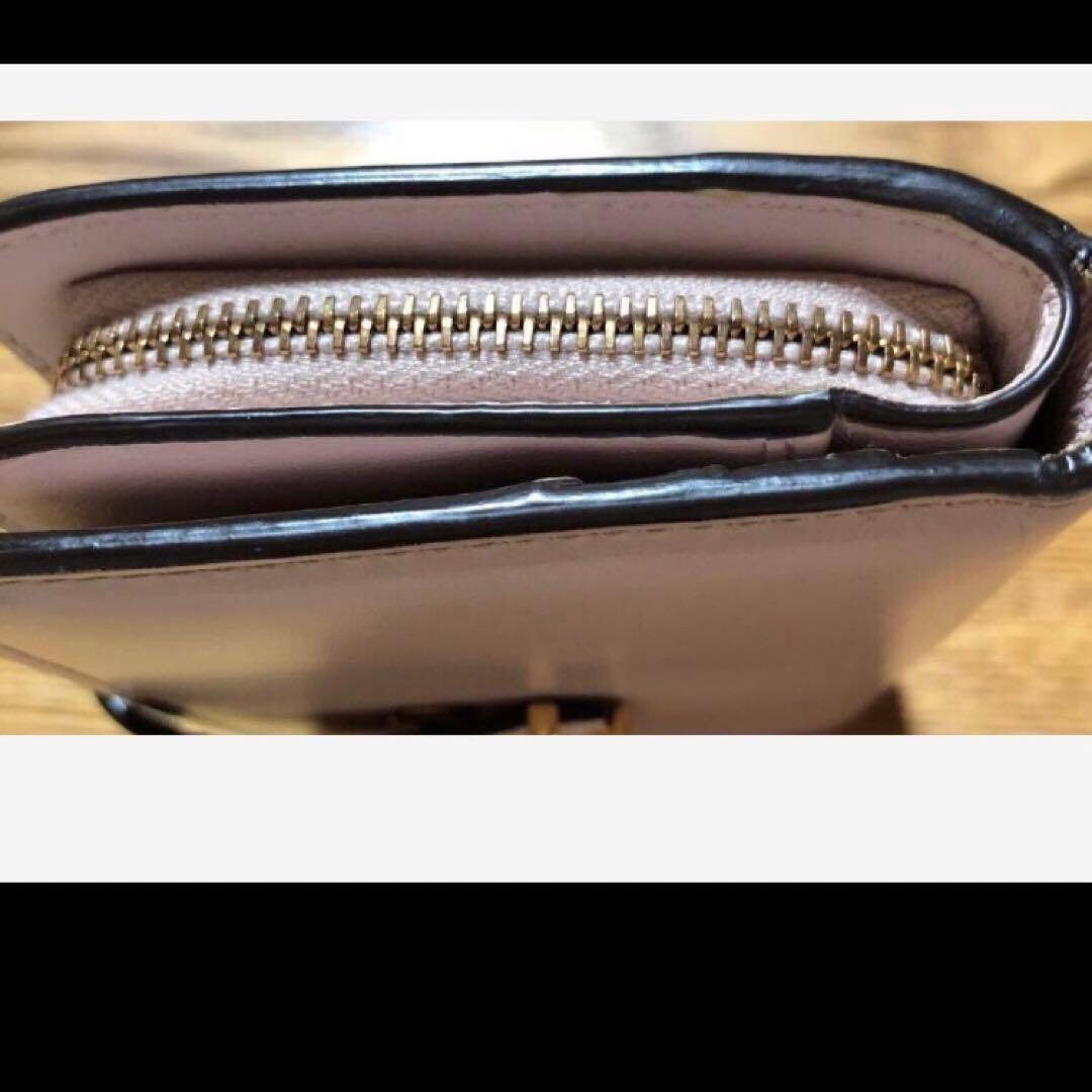 TOD'S 二つ折り財布 ライトピンク