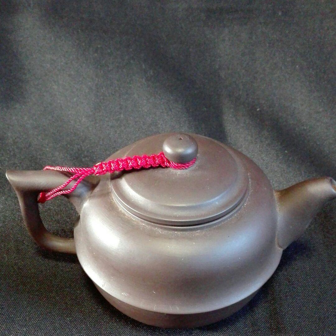 陶芸、急須。茶道。「中国宣興」の銘。中古。その⑤。