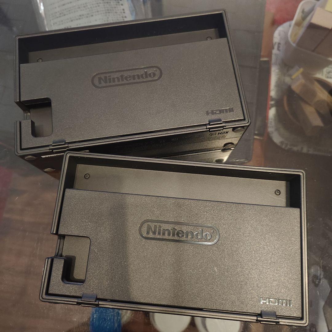 d*2様 Nintendo Switch 2台 ドック ジョイコングリップ 純正