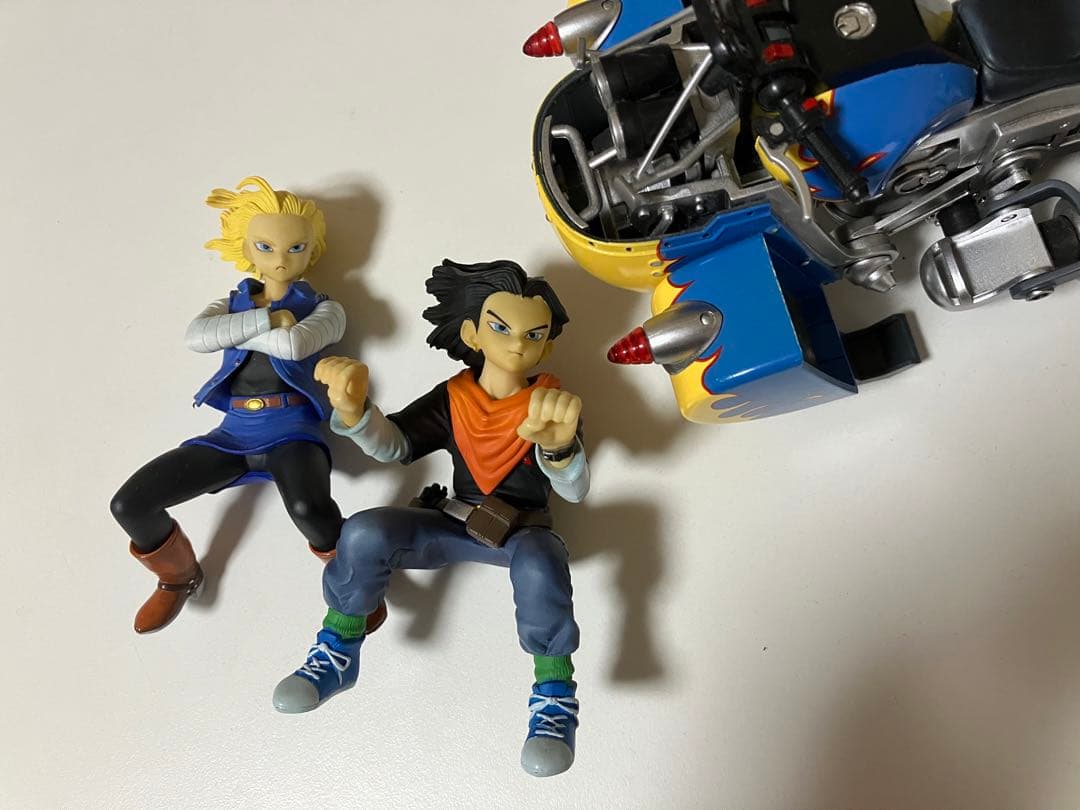 ドラゴンボール フィギュア デスクトップリアルマッコイ04 人造人間17号18号
