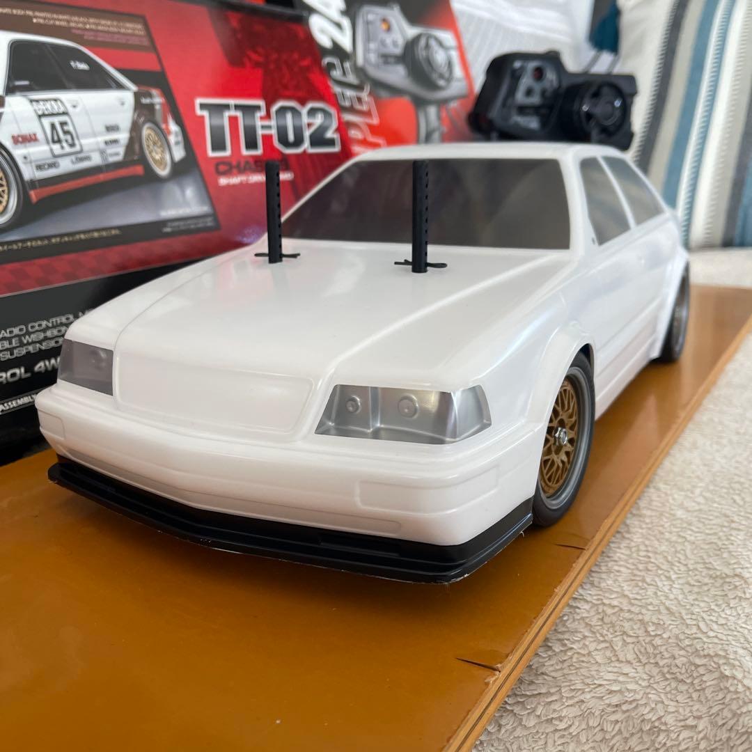 価格交渉お気軽に　 Tamiya TT-02 アウディv8 フルセット