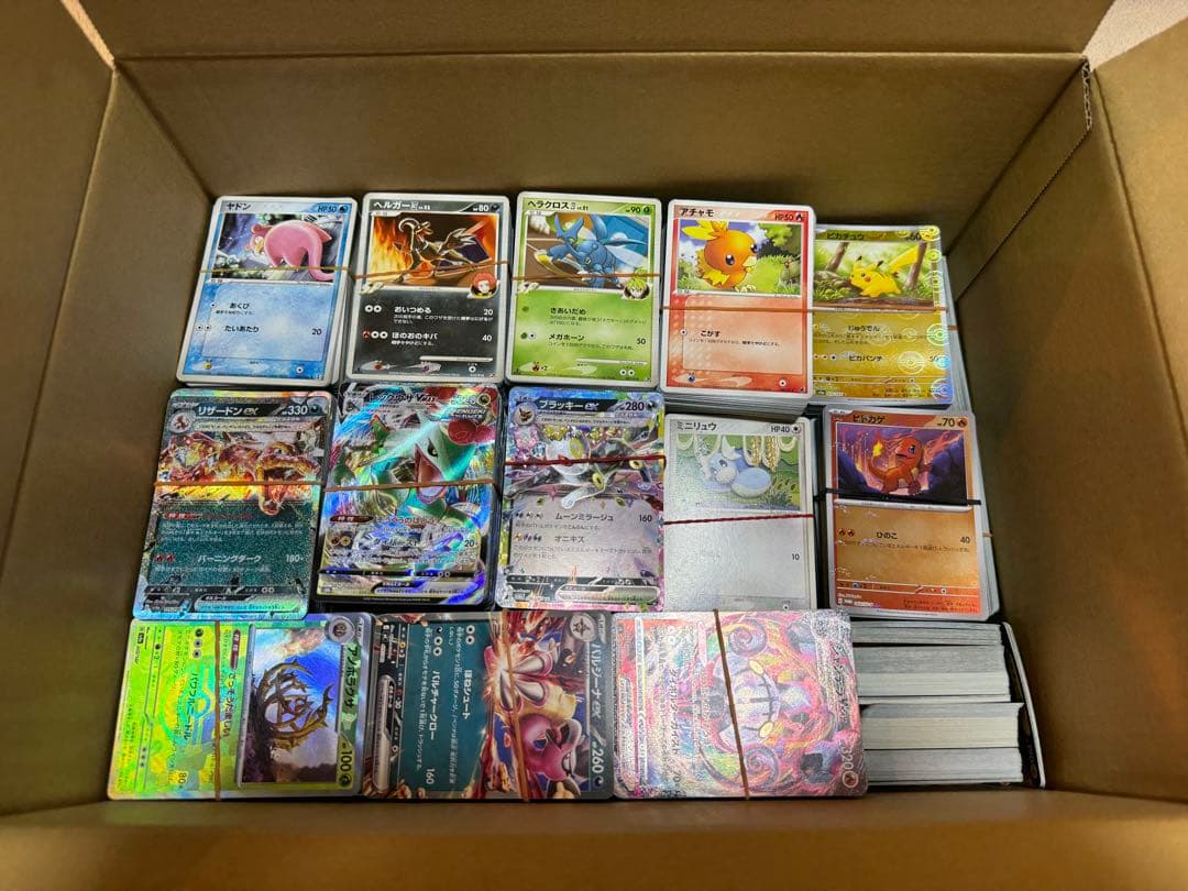 ポケモンカード まとめ売り RR R ノーマル ミラー モンボ 計5200枚超