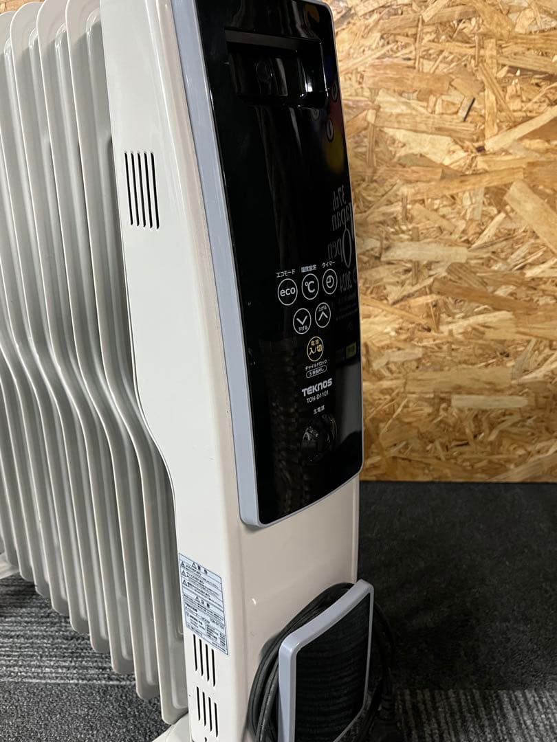 オイルヒーター ／TEKNOS／キャスター付