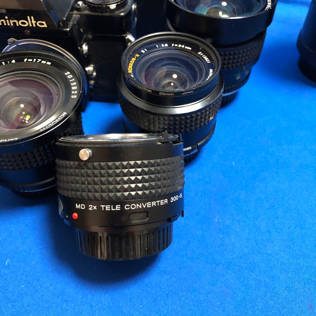 ミノルタカメラXE-7とレンズセット(SR505おまけ)