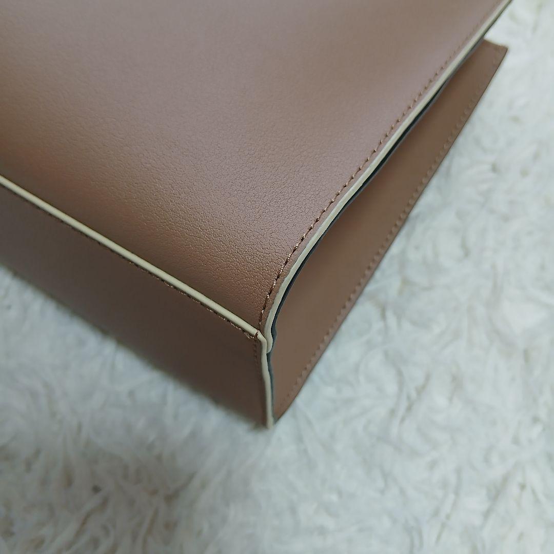 【極美品】【agnes b.】2wayトートバッグ PAS04Z－02　ベージュ