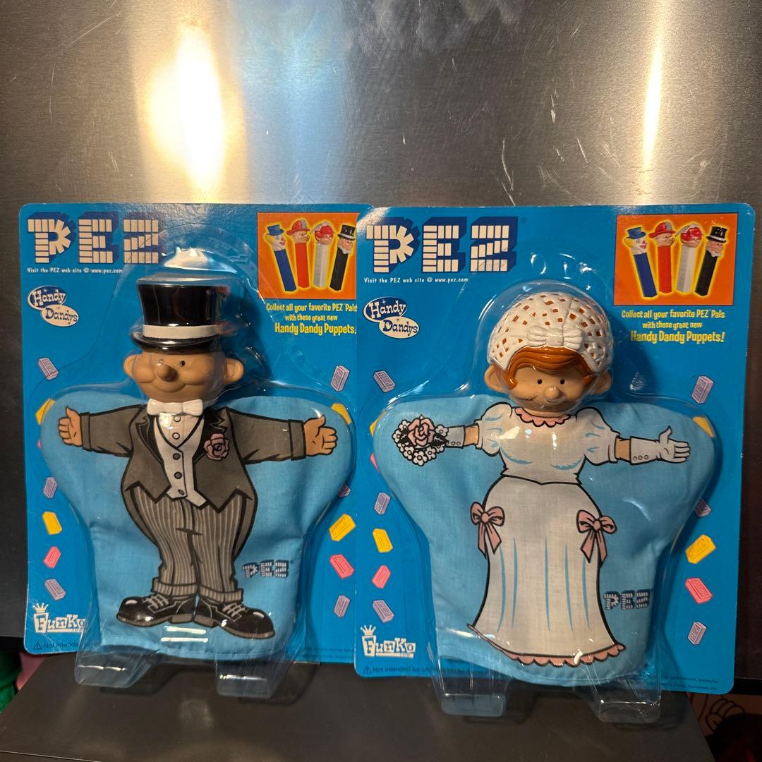 新品未開封　PEZ ペッツ　パペットセットアメリカン雑貨