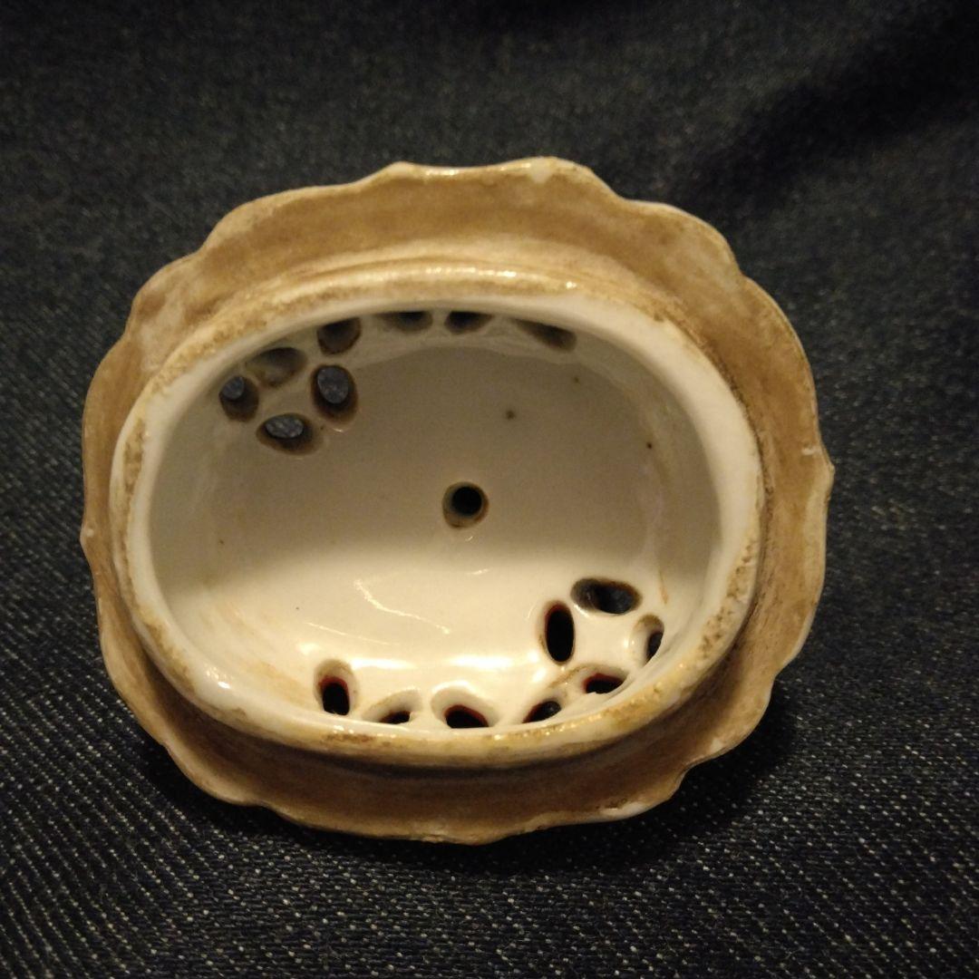 九谷焼　象の香炉　煎茶道具　骨董