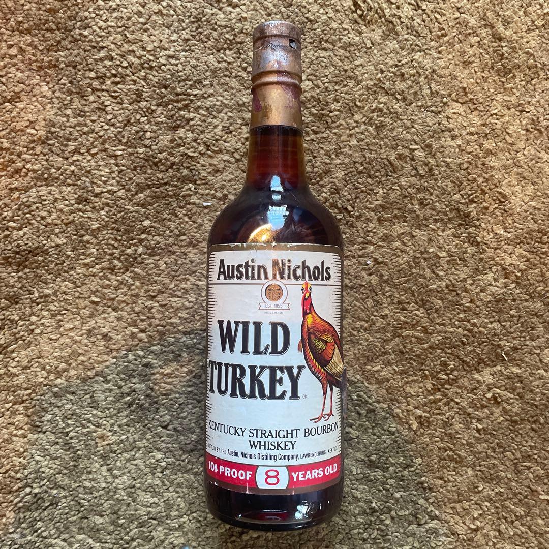 【未開栓】WILDTURKEY ワイルドターキー　8年　旧ラベル