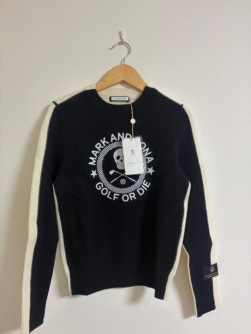 MARK & LONA ブラック セーター