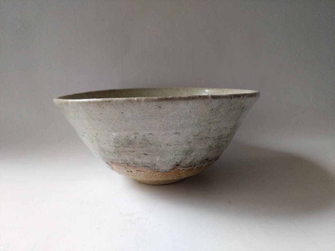 古瀬戸窯 二十六世 加藤作助 瀬戸伊賀 茶碗 共箱 共布 栞 茶道具 抹茶 新品