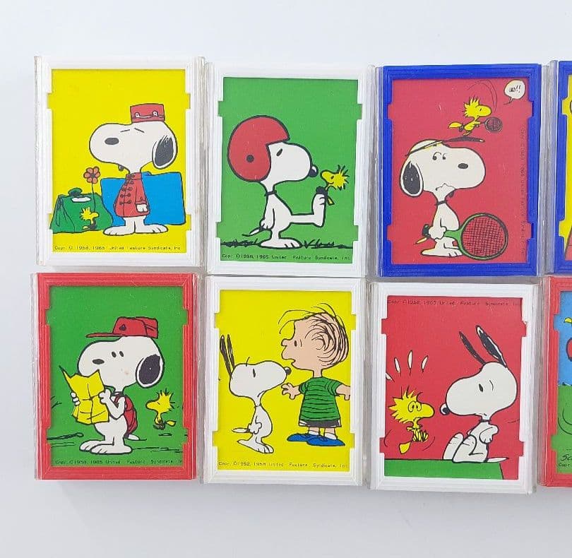 スヌーピー 森永チャミーチョコレート 空き箱 昭和レトロ 10点まとめて②