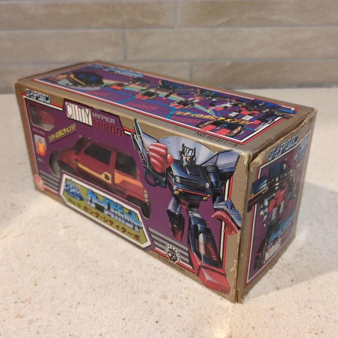 ダイアクロン　カーロボット　No.9 ホンダ・シティターボ