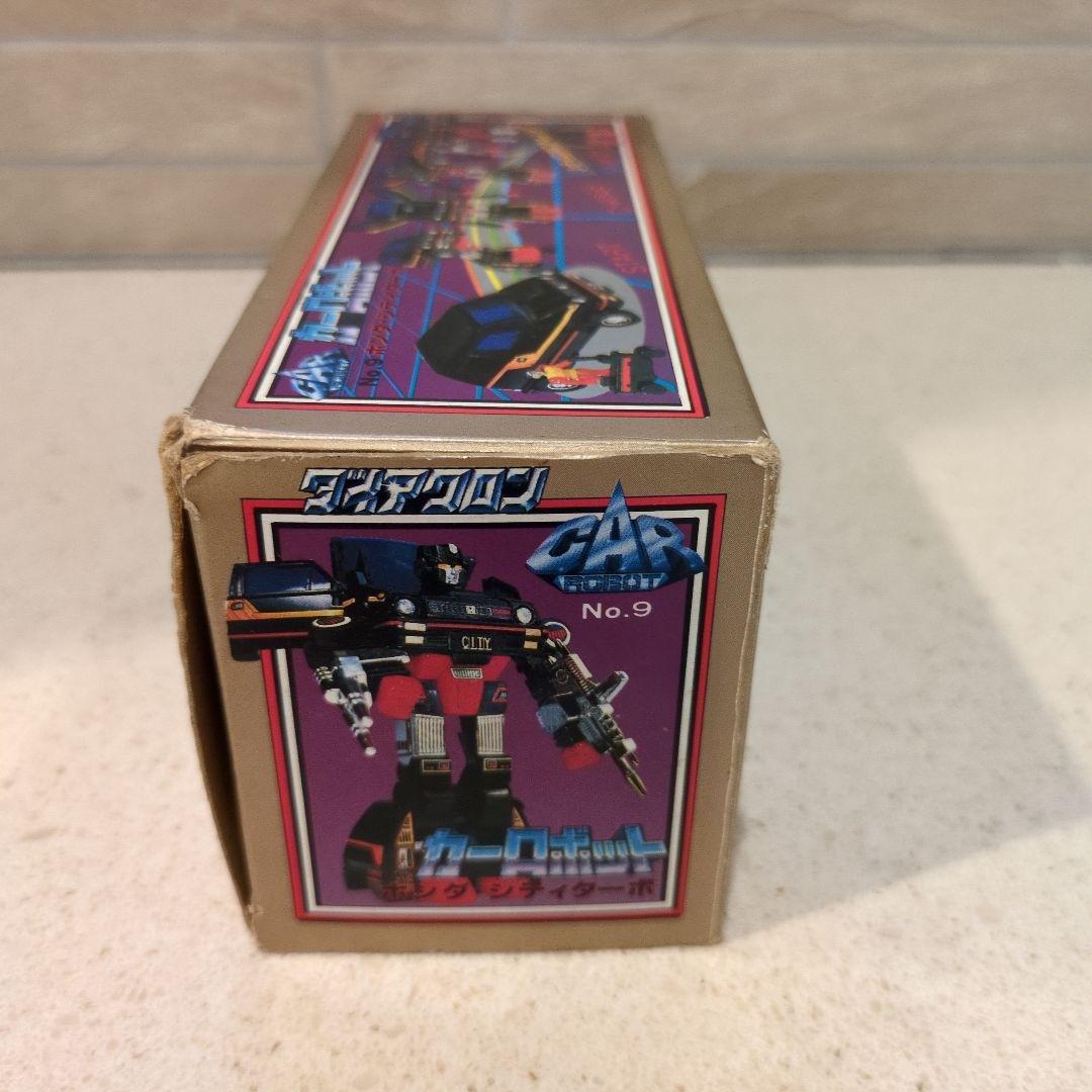 ダイアクロン　カーロボット　No.9 ホンダ・シティターボ