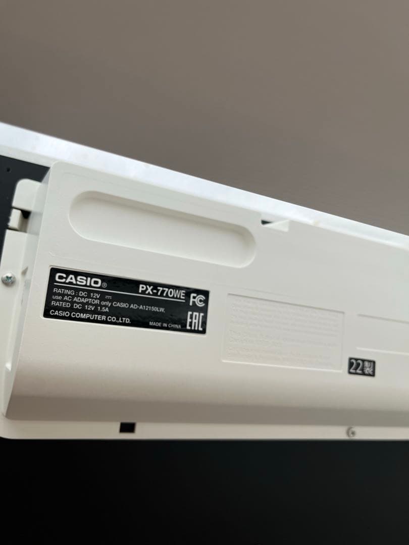 CASIO PX-770 電子ピアノ ホワイト