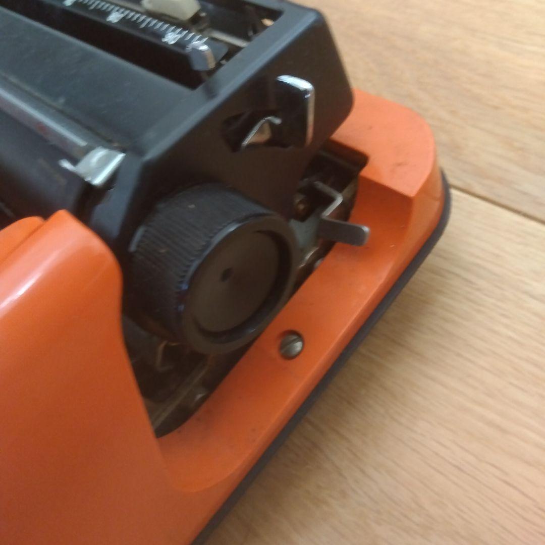 BROTHER YOUNG ELITE タイプライター オレンジ