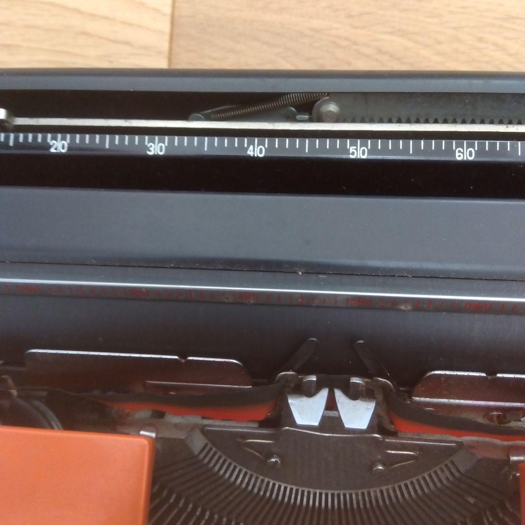 BROTHER YOUNG ELITE タイプライター オレンジ