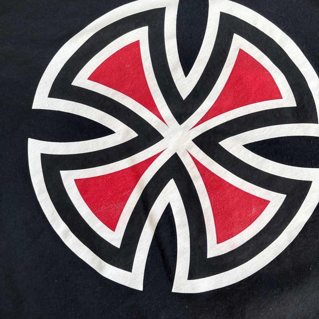 Independent アイアンクロス ロンT 再販不可 黒 L