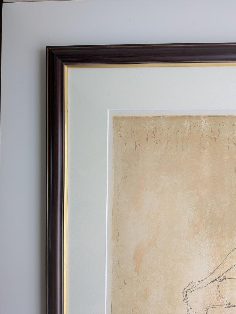 【極希少】ジャン・ジャンセン 「二人の踊り子」リトグラフ　直筆サイン有