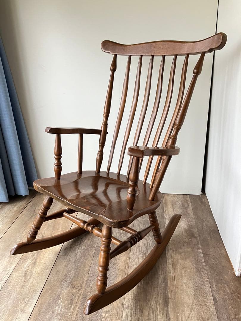 秋田木工　ヴィンテージ　ロッキングチェア