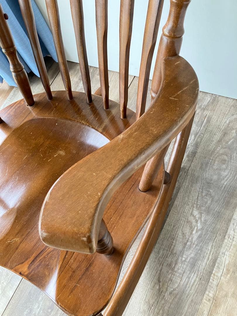 秋田木工　ヴィンテージ　ロッキングチェア