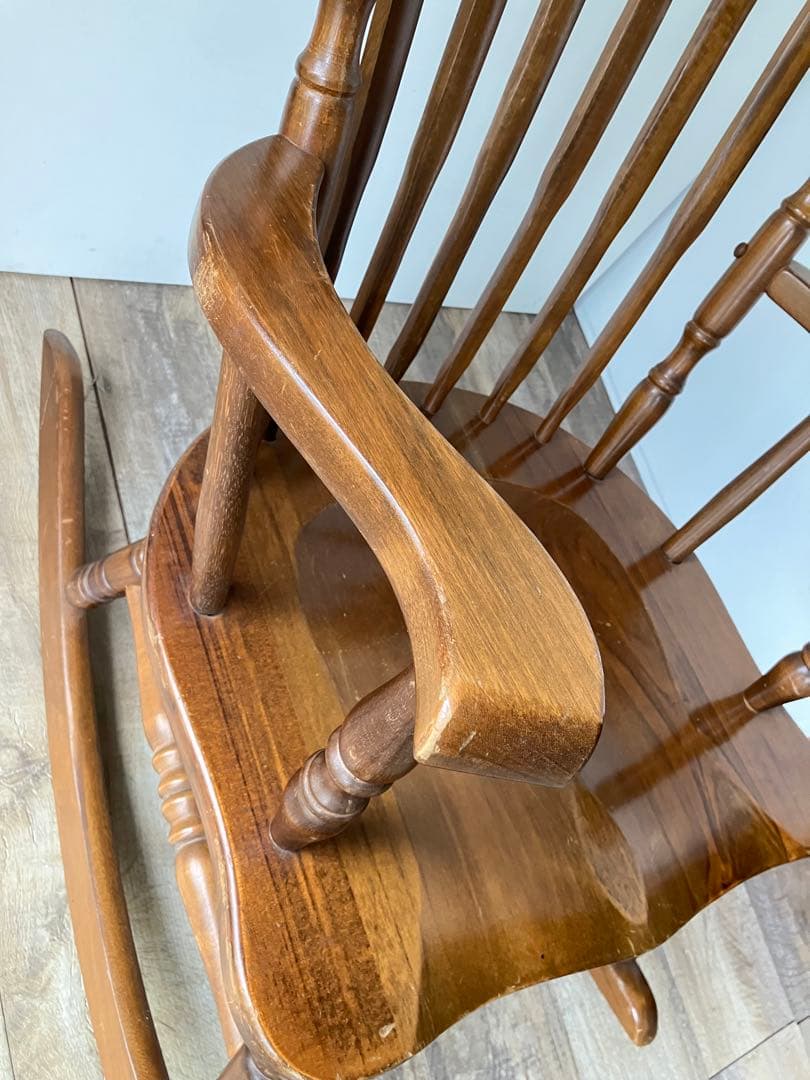 秋田木工　ヴィンテージ　ロッキングチェア