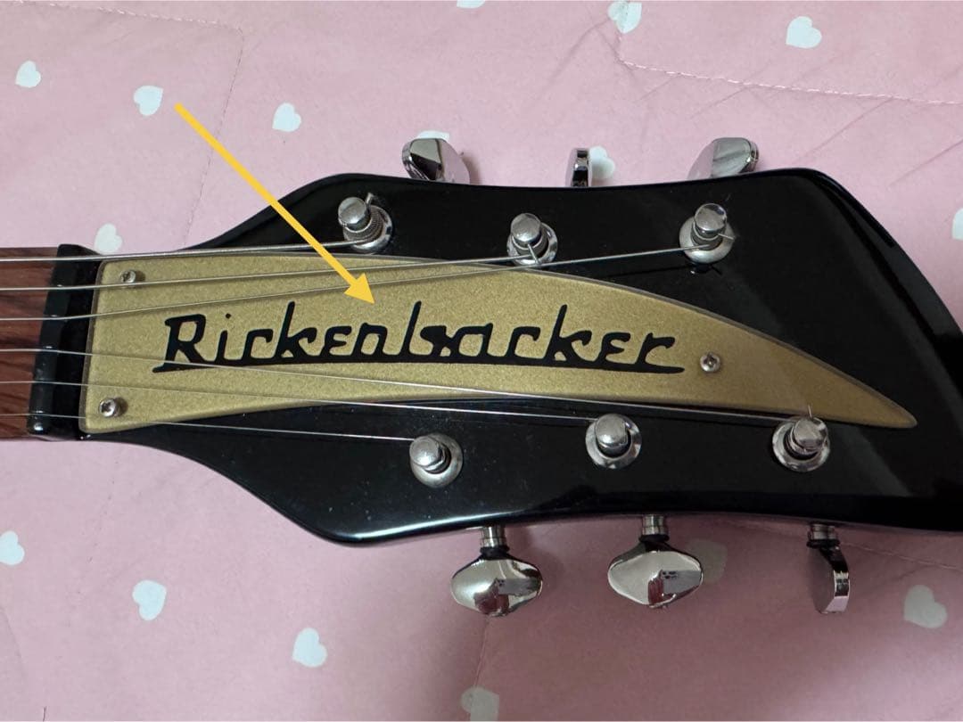 Rickenbackerタイププレート