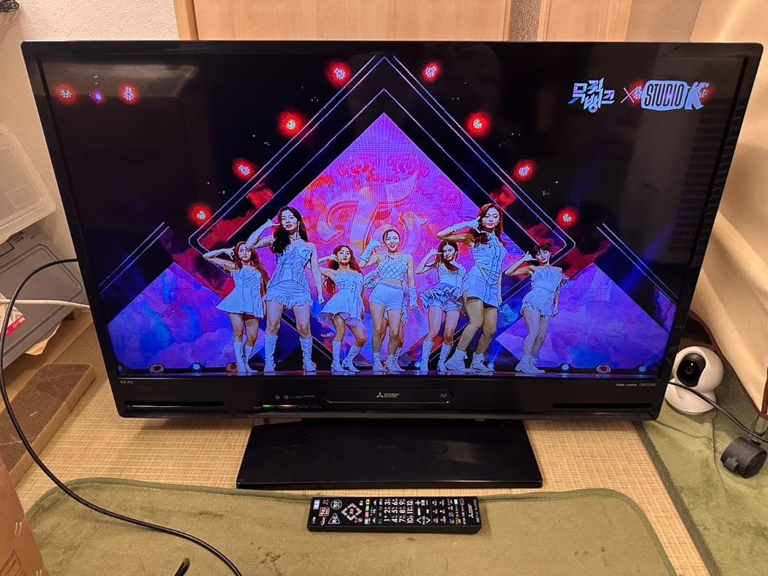 三菱 40型 テレビ Blu-ray HDD内蔵 LCD-A40BHR7 美品！