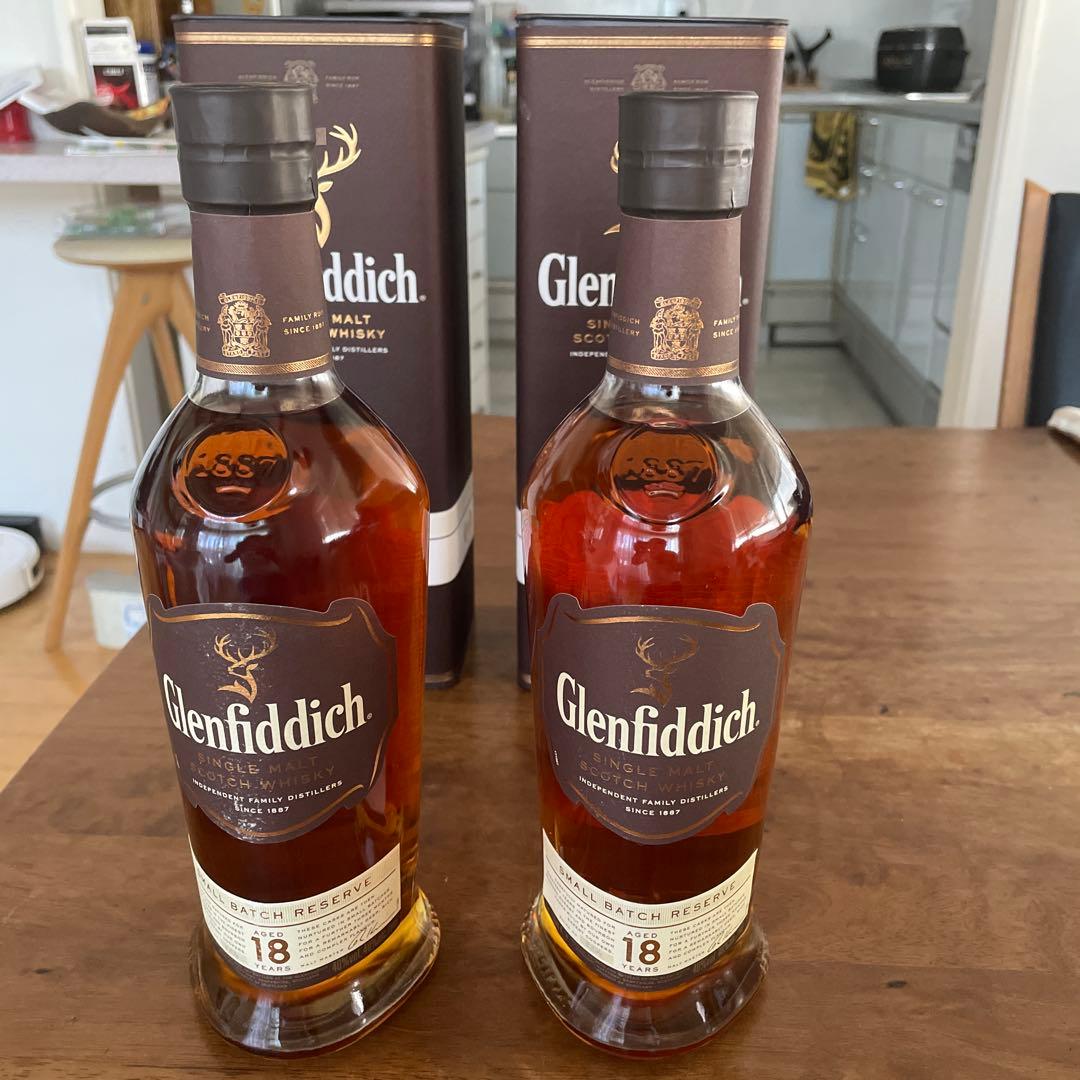 Glenfiddich 18 Years Old ウイスキー 700ml 2本