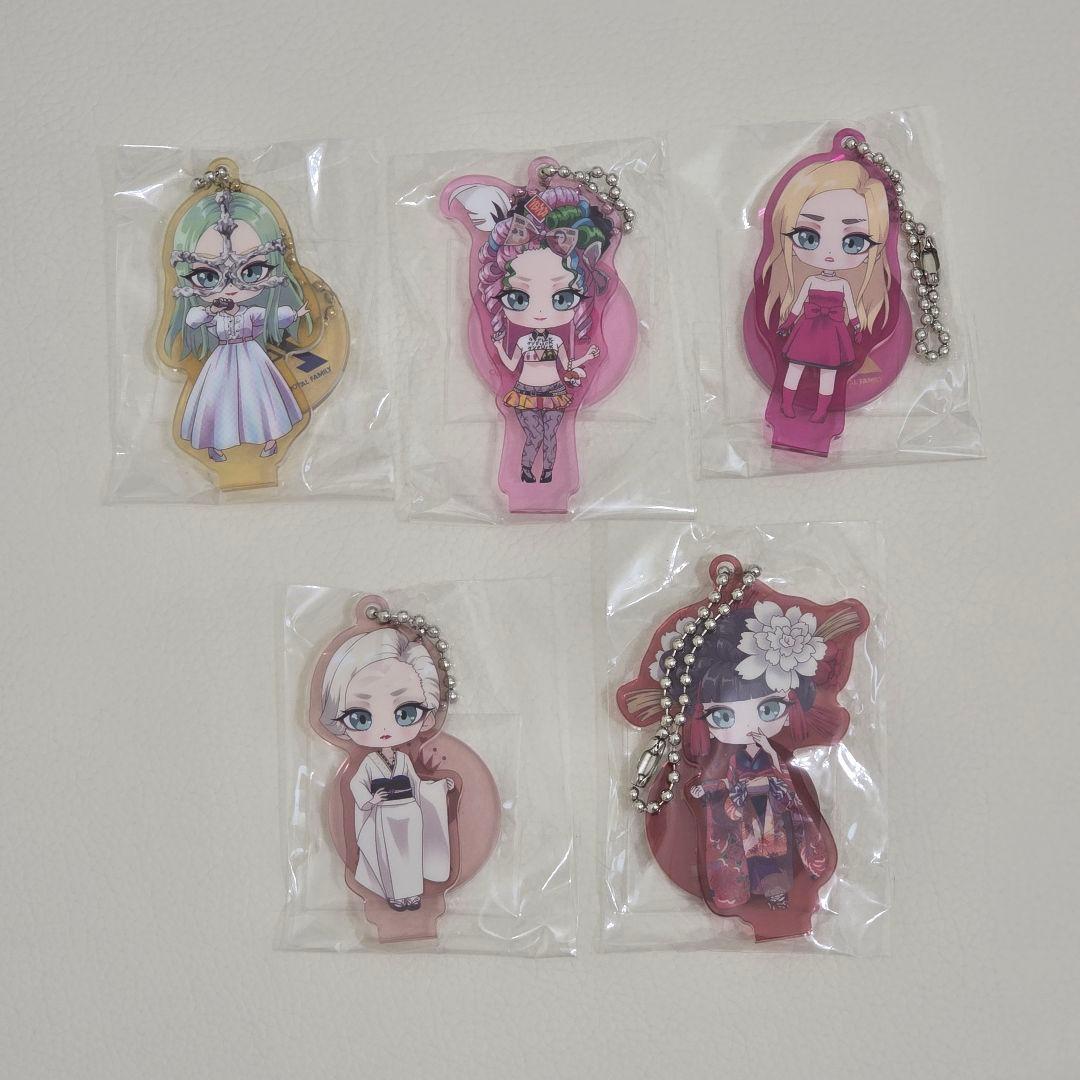ちゃんみな アクリルキーホルダー 5個セット